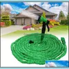 100Ft Expandable Flexible Garden Magic Water Hose With Spray Nozzle Head Blue Green Retail Box 5 Drop Delivery 2021 Hoses Faucets Showers