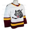 40men Chicago Wolves Young 23 Bill Sweatt 20 Darren Haydar 24 Derek Mackenzie Hokey Jersey Dikişli Özelleştirilmiş Herhangi Bir Adı Numbe Custo