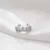 Fashion Zircon Cute U Shaped Clip Earrings Female Buckle Ear Cuff No Piercings Fake Cartilage Ear For Women Jewelry