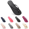 Women Pantoffer Mode Flip Flops Beach Hotel Innenschuh dreißig schwarz rosa weiße zitronengraue Marine Damenschuhe siebenunddreißig sieben