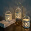 Ljushållare Väggmonterad Belysning Ornaments Birdcage Ornament Creative Candle Stand