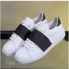 Män casual skor kvinnor reser 100% läder snörning sneaker mode lady designer sko löpande tränare brev kvinna platt tryckt gymtränare stor storlek 35-4245 med låda