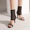 Dress Shoes Fashion High Quality Summer Women Sandal Sexy Thin Heels European Style Gladiator Open Toe Black Dancing Size