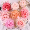 Dekoracyjne kwiaty wieńce 10pcs zespół panny młodej sztuczna róża nadgarstka kwiat na druhny prezenty ślubne dla gości Party Bridal Favo