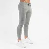 Solid Skinny Casual Pants Men Joggers Sweatpants Autumn Gym Fitness Cotton Sportswear Trousers Bottoms Male Running Trackpants G220713