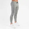 Solido Pantaloni casual skinny Pantaloni da uomo Pantaloni sportivi Autunno Palestra Fitness Cotone Abbigliamento sportivo Pantaloni Pantaloni Pantaloni da corsa maschili G220713