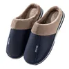 Slippers Size 47 48 49 50 Men Autumn Winter Warm Big Waterproof Large Home Bedroom Casual Shoes House Indoor Slides