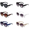 Damen-Designer-Sonnenbrille, klassische Brille, Outdoor-Strand-Sonnenbrille für Mann und Frau, 6 Farben, optional, dreieckige Signatur-Sonnenbrille