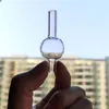Universal Glass Bubble Carb Cap do dymu Thermal Banger Paznokcie Okrągły Ball OD 20mm Kopuła Kolorowe Wysokiej Jakości Palenie Narzędzie Fajki Bong Dab Rig