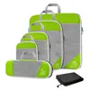 Sacs Duffel 1Set Cubes d'emballage de compression Extensible Bagage à main Organisateur de voyage pour accéder aux articles facilement respirantDuffel