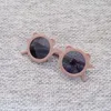 Bambini adorabili rane occhiali da sole designer grande rana rotonda cornice carino occhiali 8 colori all'ingrosso