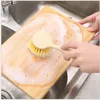 Kitchen Pot Bowl Plate Clean Brush Sink Desktop Floor Long Handle Cleaning Brushes Portable Hanging Household Cleans Tools