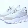 2023 Casual Shoes Italy Top 1 Quality Chain Reaction Wild Jewels Chain Link Trainer Sneakers size EUR 36-46