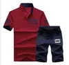 2022 Summer Men Fine Set Set Short Sleeve Disual Tracksuit Mens Stirt T-Shirt Shirts Clothing Men Mens Streetwear