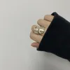2022 Mens Designer Rings Fashion Hip Hop Luxury Jewelry For Women Bronze Gold Couple Ring Classic Retro Ornaments Full Letter Big 4738240