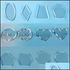 Greeting Cards 20Pcs Clear Acrylic Hexagon Blank Place Laser Cut Sheet Plain Tiles Wedding Decoration For Table Numbers Guest Name Drop Deli