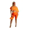 2022 Sexy Sheer Yoga calça curta Feminino Designers Ruosos de verão Navel de verão Shorts expostos Mesh Mesh Duas peças Conjunto de roupas esportivas (sem cinto)