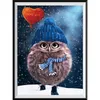 Sublimation 5D Diamond Painting Kit Peacock Elephant Animal Mosaic DIY Dandelion Diamond Embroidery Rhinestone Home Decoration