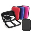 Hand HDD Carry Case USB Flash Hard Drive Disk Bärande fodral Pouch Bag For PC Laptop Earphone Storage Bags246G