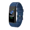 115Plus Armband Herzfrequenz Blutdruck Smart Band Fitness Tracker Smartband Armband für Fitbits Uhren Armbänder220Z1245012