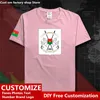 Burkina Faso Pays T-shirt Personnalisé Jersey Fans DIY Nom Numéro Marque High Street Fashion Hip Hop Lâche Casual T-shirt 220616gx