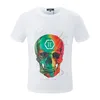 Nadrukowane Philipps Plein Bear T Shirt Pp Mens Designer Tshirts Brand Clothing Męska graficzna koszulka Rhinestone Skull Bling Stone Classical High Quality PP1014