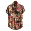 Herren-Kurzarm-Hemden für Herren, sozialer Luxus, Designer-Kleidung für Herren, hawaiianisch, modisch, elegant, klassisch, 220401
