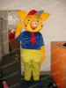 Симуляция костюмы для талисмана желтой свиньи высококачественные мультипликационные костюмы костюма для взрослых взрослые.