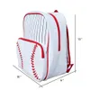 Lace Canvas Baseball School Torby 25pcs Lot Us Warehouse Travel Laptop Plecak Women Boy Girl Dziewczyna z podwójnymi paskami Bag DOM1946