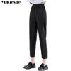 streetwear invierno suelto casual mujer s pantalones femeninos de cintura alta pantalones harem elásticos capris para mujer pantalones mujer Tallas grandes 6xl 210412