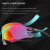 Sports Men Sunglasses Road Mountain Bicycle Cycling Glasses Woman Riding Goggles Outdoor Protection Eyewear 1 Lens 220624