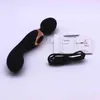 NXY Vibrators Sexy Silicone Chargeable Orgasm Squirt Dual Vibrating Dildo Black Sex Toy Magic Womens Vibrator Wand Massager Vibraters in Pussy 0411