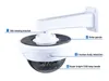 Dummy Surveillance Solar Powered Bullet Security Camera met bewegingssensor IP65 Waterdichte draadloze gesimuleerde bewakingscamera's 3 verlichtingsmodi