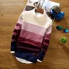 Novo suéter casual da moda de primavera e outono o-pescoço de malhas de tricô e sweatters e pullovers masculino masculino sweater masculino xxl l220801