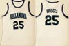 NCAA Basket Villanova Wildcats College 25 Mikal Bridges Maglie Uomo 1 Jalen Brunson University Team Colore Bianco Ricamo Traspirante per gli appassionati di sport Camicia