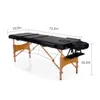 New Arrival 3 Fold Portable Massage Table Adjustable Facial Salon Bed Tattoo Lash Table Bed Salon Spa In USA Stock