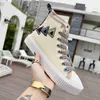 Prad top designer lederen glen casual schoen hoogwaardige dames schoenen lederen canvas ladie sneakers veter up comfort sneaker elke dag