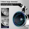 875x Télescope astronomique professionnel 35 à 875 fois Zoom Refractive Monocular for Space Star Moon Watching Telescopio Gift 220707