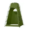 Camping duschtält 1.3*1.3*2,1m/4.3*4.3*6.9ft utomhus toaletttält med avtagbar bottens bärbar integritetsskyddsskugga tält H220419