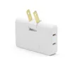 US Extension Plug Electrical Adapter 3 I 1 Adapter Mini Outlet Power Splitter Charging Converter Socket 180 Rotation Justerbar