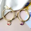 Charm Bracelets 2Pcs/Set Star Moon Magnetic Couple Bracelet Set For Men Women Trendy Handmade Rope Chain Friendship Adjustable JewelryCharm