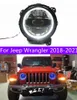 Luci a LED ad alto fascio per Wrangler 20 18-2021 Faro a LED DRL Fendinebbia Indicatori di direzione Fascio basso Angel Eye Design Accessori per lenti