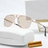 Klasyczne designerskie okulary przeciwsłoneczne męskie damskie tarcza mody okulary przeciwsłoneczne podróżne okulary przeciwblosowe 5 kolorów Wysoka jakość
