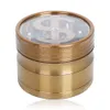 Aluminum Alloy Smoking Grinder Diameter 63MM Tobacco Miller Spices Crusher Accessories Wholesale