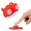 Bicycle Light Silicone Rear Night Safety Warning Cycling Double LED Front Bike Waterproof Tail