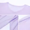 Maglietta sportiva da donna Fitness Tops Estate manica corta allentata Palestra femminile Running Quick Dry Camicie Abbigliamento per il tempo libero J220706