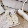 Sandals Summer Classic Designer Women Handals Leather Shual Slides Slides Seilted Platform Summer Beach Clipper Sliperty Pression Leather 220614