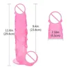 NXY Dildos s dicken Burst Sehnen-Penis Männer und Frauen verwenden Gay Masturbation Backcourt Faust zum Kreuz Penis Vagina Anus Expansion Toys 0316