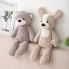 High Quality Soft Long legs Bunny Teddy Bear Dog Elephant Unicorn Stuffed Cartoon Animals Baby Appease toy doll toy for Children 220706