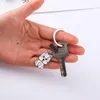 Schlüsselanhänger Schlüsselanhänger Hundeliebhaber Freunde Geschenk Süßer Schnauzer Schlüsselanhänger Tier Herz Schmuck Auto Tasche CharmKeychains